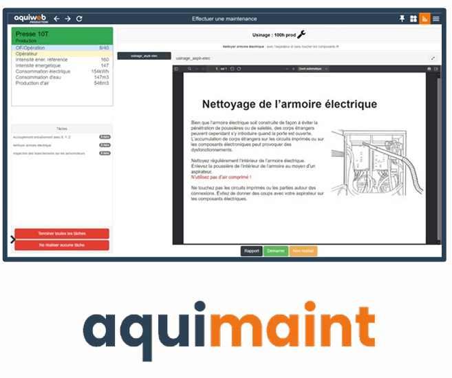 Aquimaint - Gestion de la Maintenance